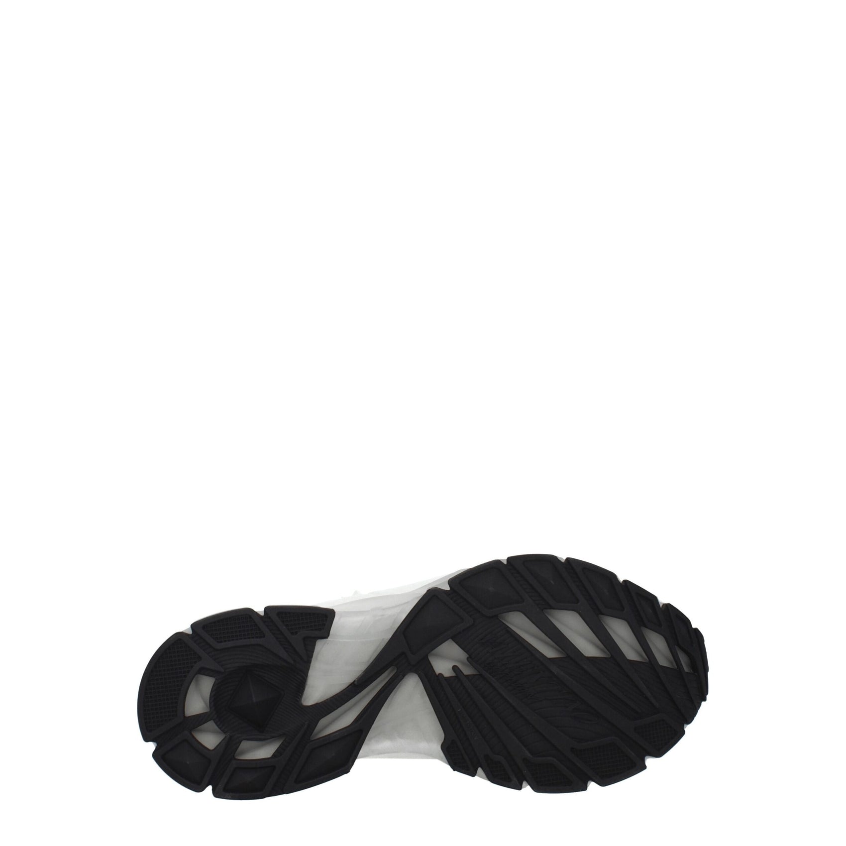 Valentino Garavani White Fabric Athletic Sneakers