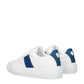 Versace White Leather Low Tops