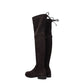 Stuart Weitzman Brown Leather Over The Knee