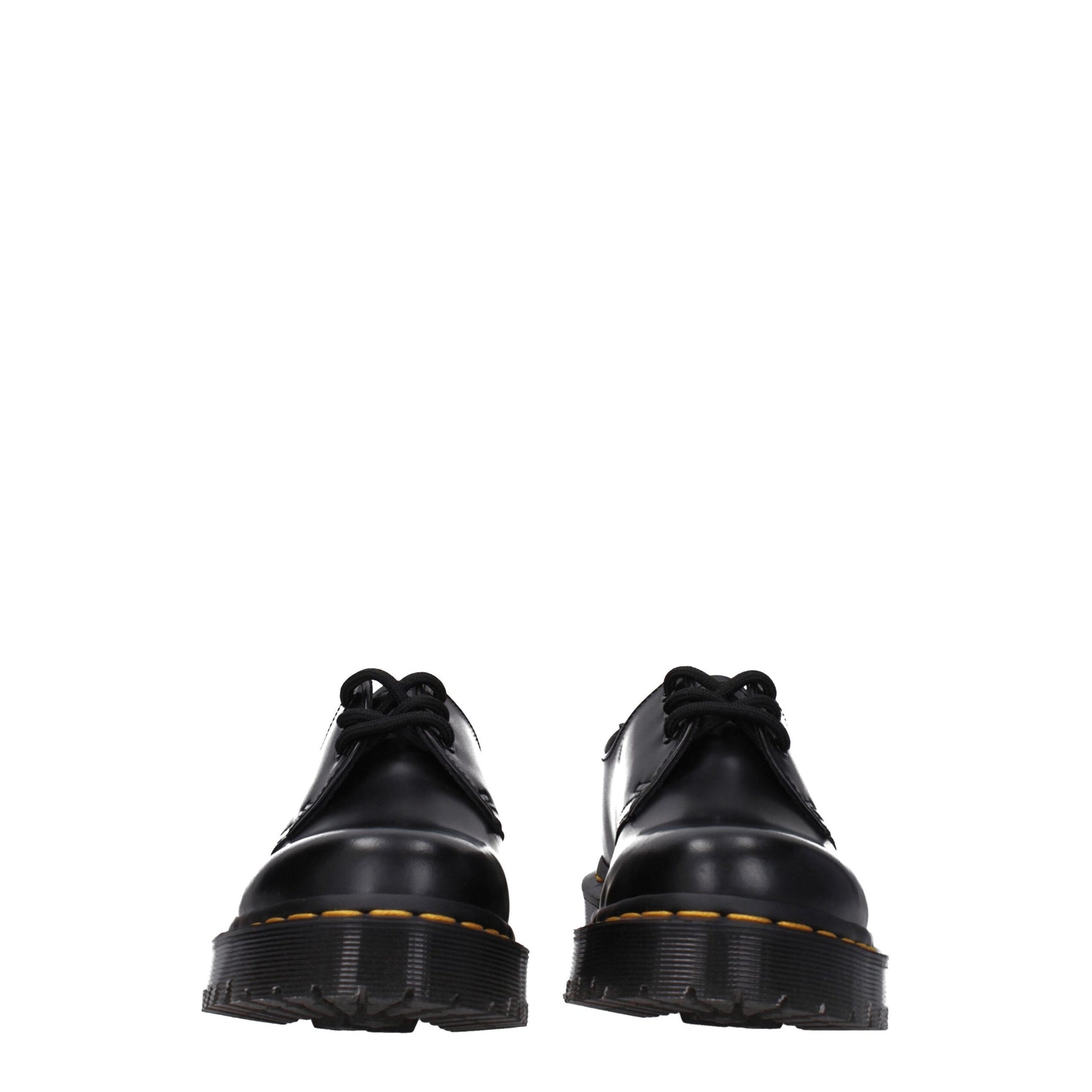 Dr. Martens Black Leather Oxfords And Derbies