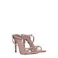Paris Texas Pink Leather Stiletto Heels Sandals