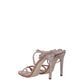 Paris Texas Pink Leather Stiletto Heels Sandals