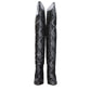 Paris Texas Gray Leather Over The Knee