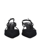 Isabel Marant Black Fabric Mid Heel Pumps