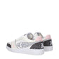 Enterprise Japan White Leather Athletic Sneakers