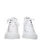 Vivienne Westwood White Fabric High Tops