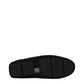 Dolce & Gabbana Black Leather Slip-On Loafers