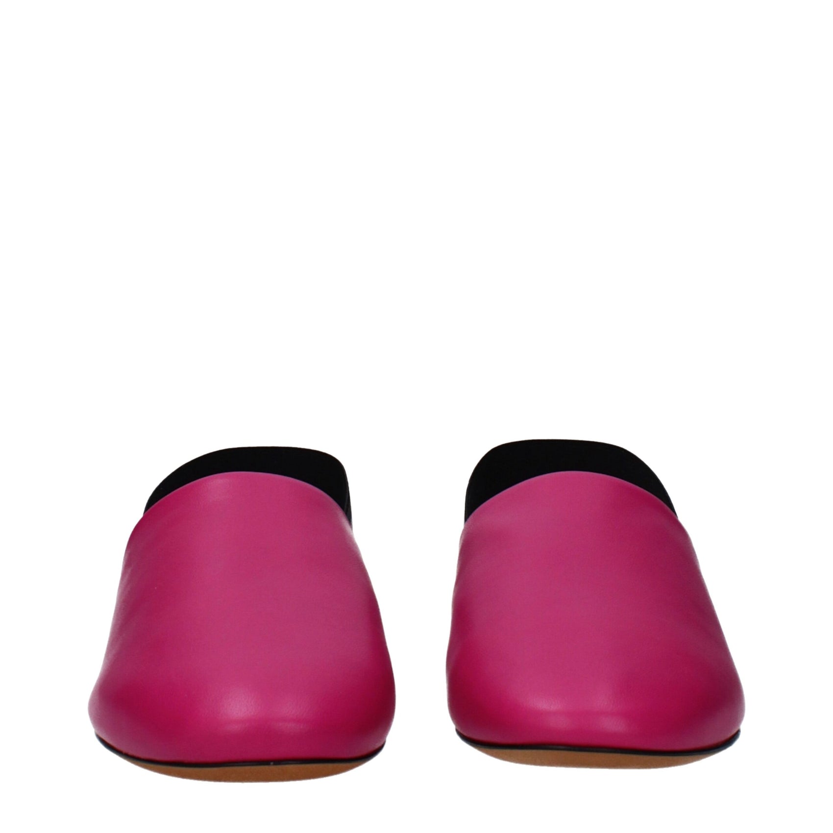 Givenchy Pink Leather Flat Sandals