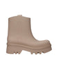 Chloé Pink Cotton Ankle Boots