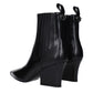 Valentino Garavani Black Leather Ankle Boots
