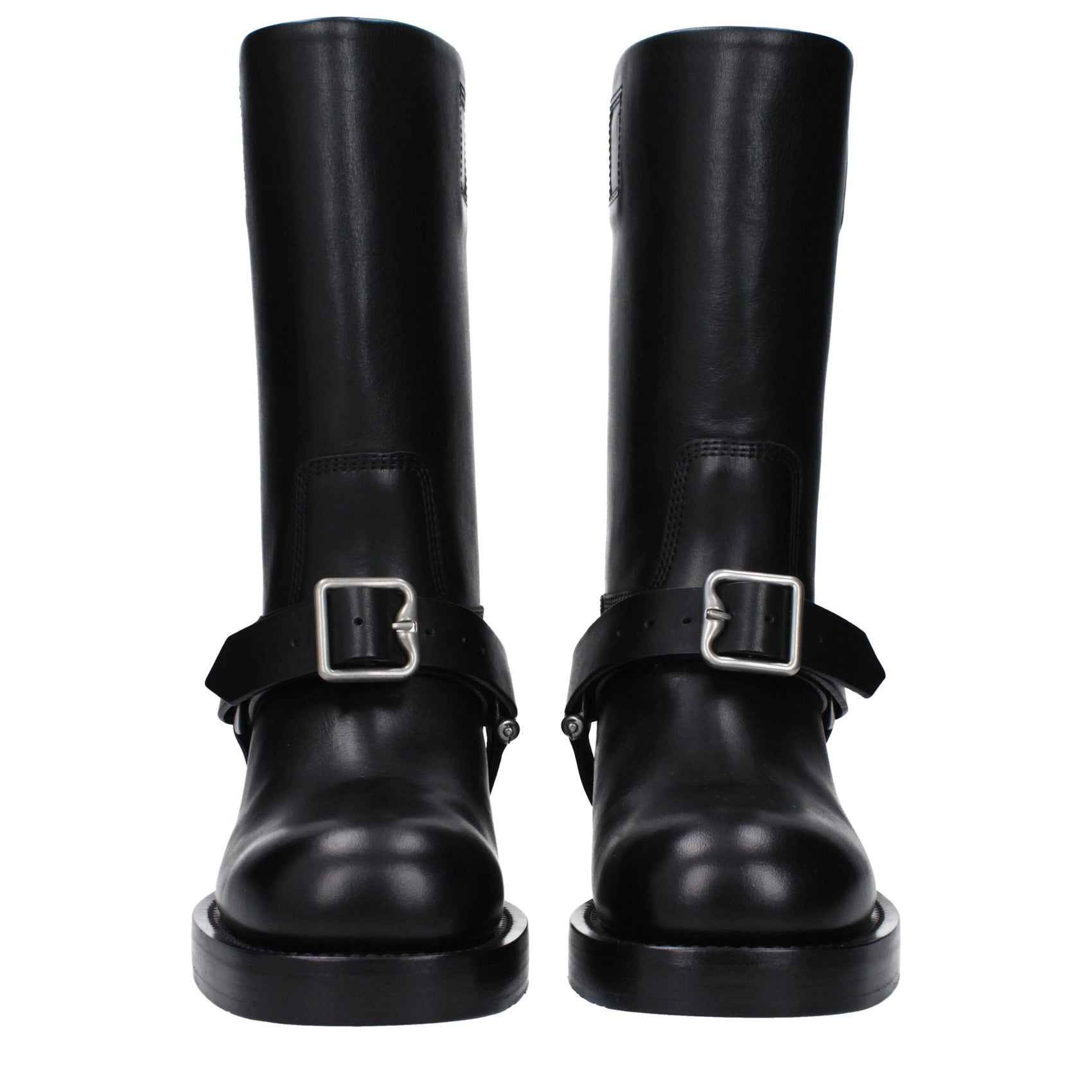 Burberry Black Leather Boots