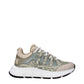 Versace Green Fabric Low Tops