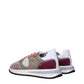 Philippe Model Beige Fabric Low Tops