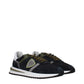 Philippe Model Blue Leather Athletic Sneakers