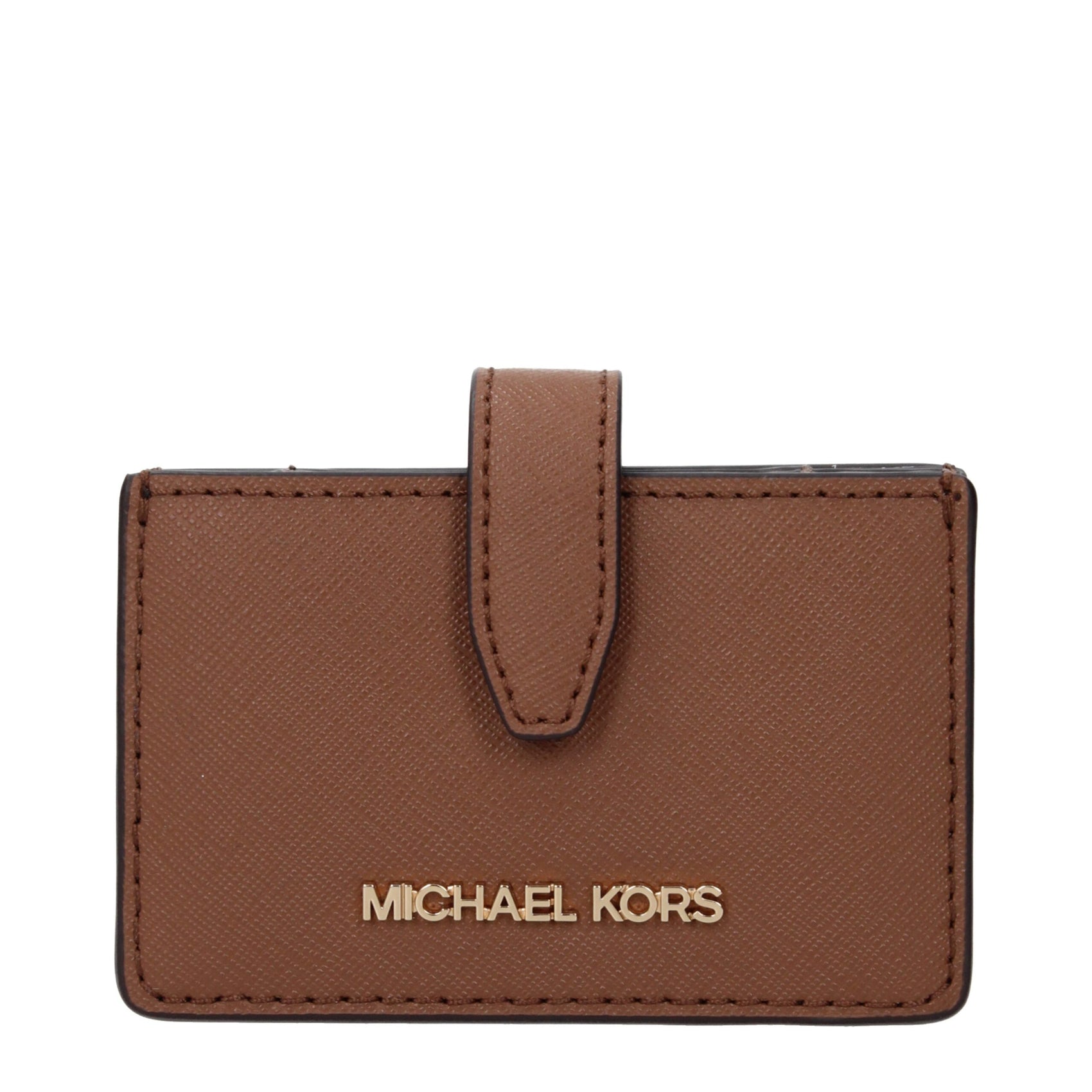 Michael Kors Brown Leather Cardholders