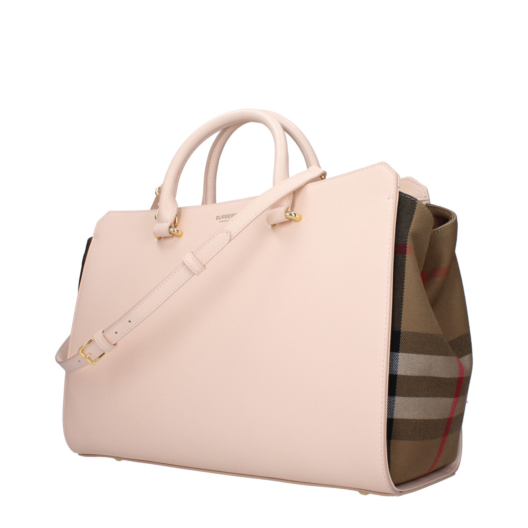 Burberry Pink Leather Handbag