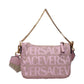Versace Pink Fabric Handbags