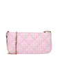 Versace Pink Fabric Shoulder Bag
