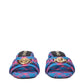 Versace Blue Fabric Platforms