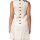 Dolce & Gabbana Multicolor Crystal Embellished A-line Mini Dress