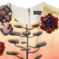 Dolce & Gabbana Multicolor Crystal Embellished A-line Mini Dress