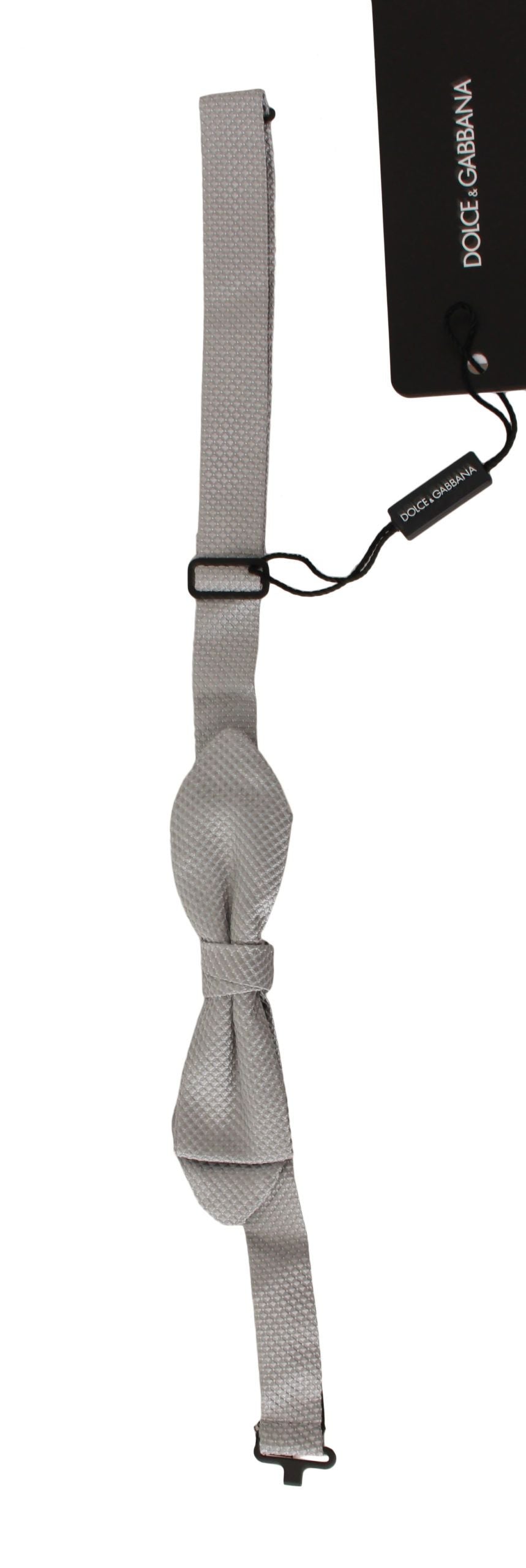 Elegante papillon grigio in seta