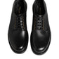 Dolce & Gabbana Black Leather Lace Up Derby Formal Shoes