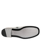 Dolce & Gabbana White Strass DG Logo Heels Ankle Boots Shoes