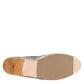 Dolce & Gabbana Blue Gray Woven Leather Buffalo Espadrille Shoes