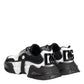 Dolce & Gabbana White Black Logo Airmaster Sneakers Shoes