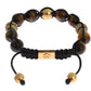 Chic Multicolor CZ & Tigers Eye Bracelet