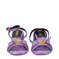 Versace Pink Fabric Platforms