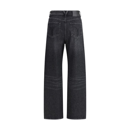 Versace Cut-Out detail Jeans