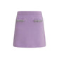 Self-Portrait Knit Miniskirt