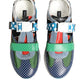 Dolce & Gabbana Multicolor Leather Low Top Sneakers Shoes