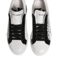 Dolce & Gabbana White Black Crown Low Top Men Sneakers Shoes