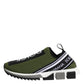 Dolce & Gabbana Green Logo Low Top Sorrento Men Sneakers Shoes