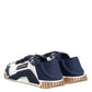 Dolce & Gabbana Blue White Low Top NS1 Men Sneakers Shoes