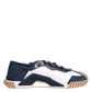 Dolce & Gabbana Blue White Low Top NS1 Men Sneakers Shoes