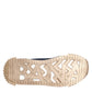 Dolce & Gabbana Blue White Low Top NS1 Men Sneakers Shoes