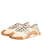Dolce & Gabbana Multicolor Low Top NS1 Men Sneakers Shoes