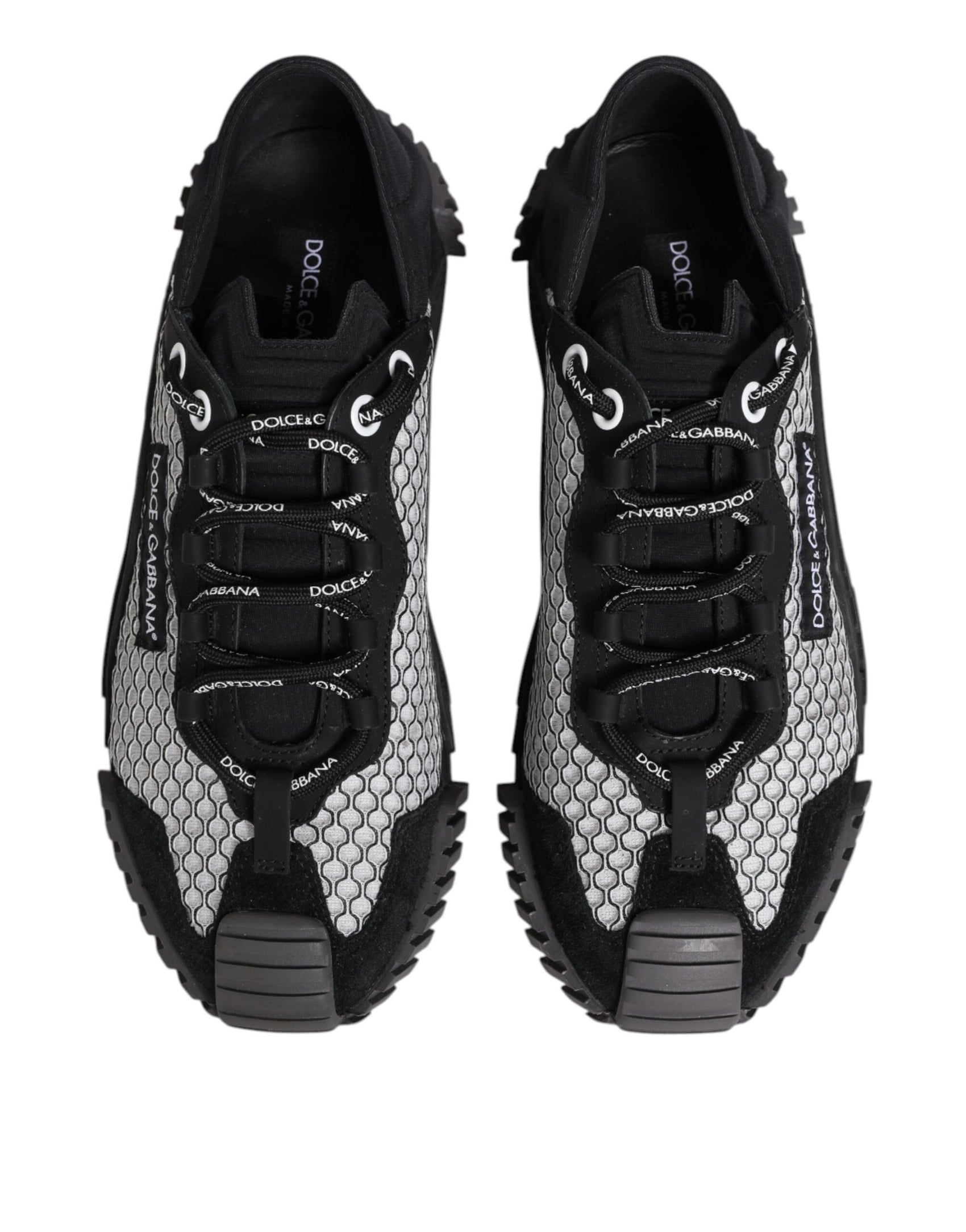 Dolce & Gabbana Multicolor Lace Up Low Top NS1 Sneakers Shoes