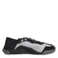 Dolce & Gabbana Multicolor Lace Up Low Top NS1 Sneakers Shoes