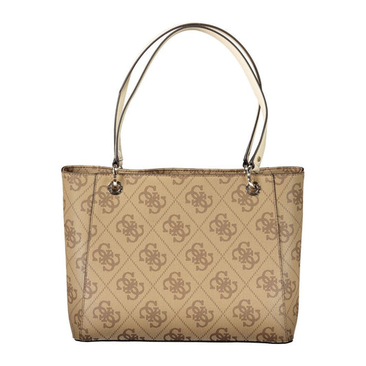 Guess Jeans Beige Polyethylene Women Handbag