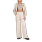 Comme Des Fuckdown Beige Cotton Jeans & Pant