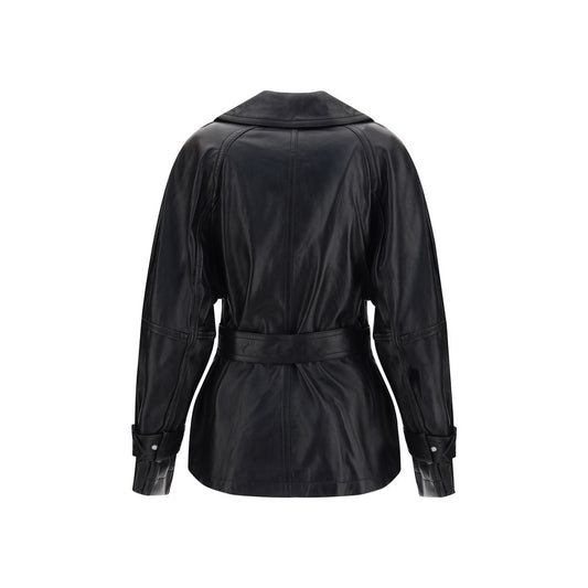 Rohe Double-breasted leather Jacket