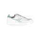 Diadora White Fabric Sneaker