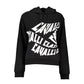 Cavalli Class Black Cotton Sweater
