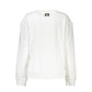 Cavalli Class White Cotton Sweater