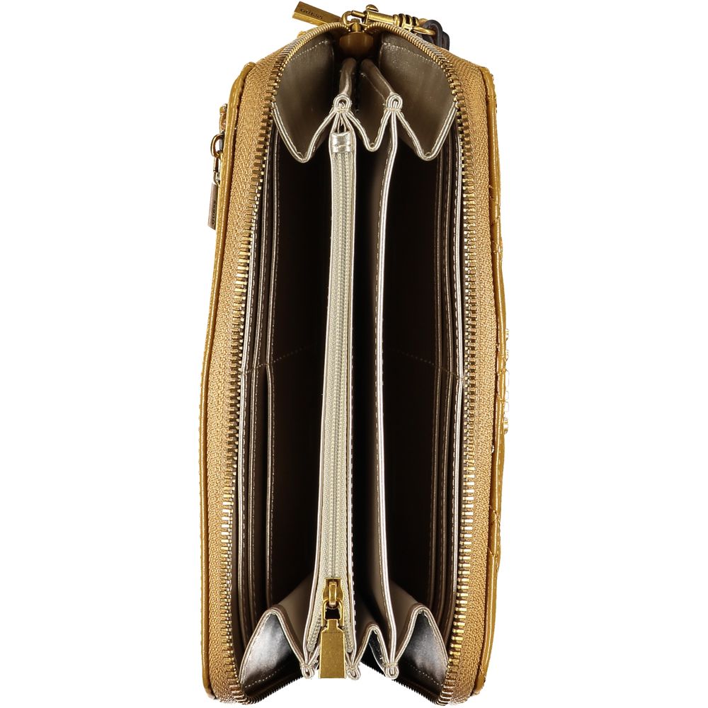 Guess Jeans Giallo Poliuretano Women Wallet